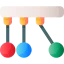 Newtons cradle icône 64x64