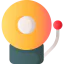 School bell icon 64x64