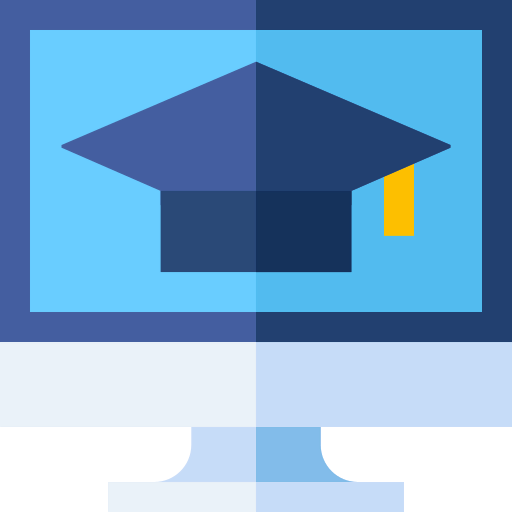 Online learning icon