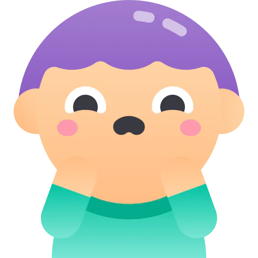 Scared icon