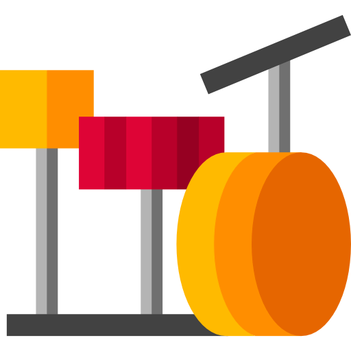 Drum set icon