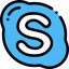 Skype Symbol 64x64
