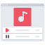 Music player icon 64x64