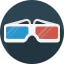 3d glasses icône 64x64