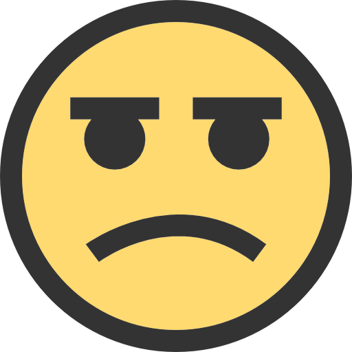 Sad icon