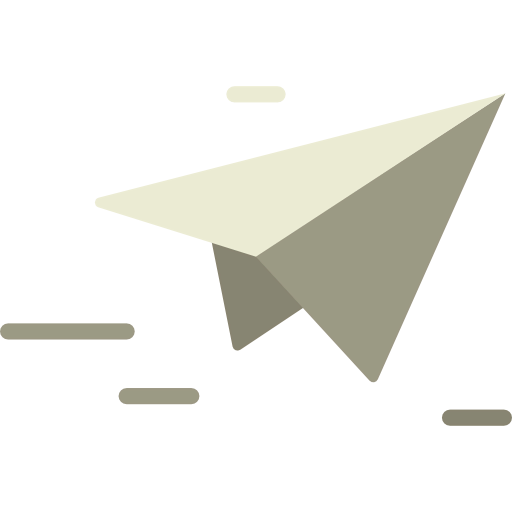 Paper plane icon