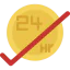 24 hours іконка 64x64