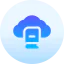 Cloud storage icon 64x64
