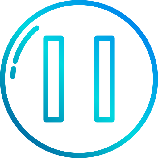 Pause button biểu tượng