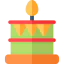 Birthday cake icon 64x64