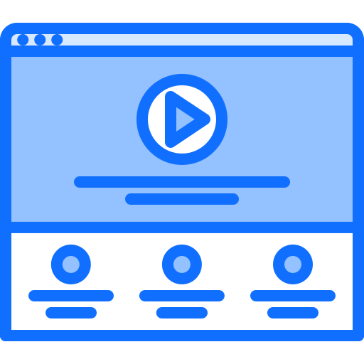 Video player icon