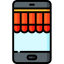 Shopping online icon 64x64
