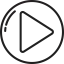 Play button biểu tượng 64x64