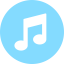 Musical note icon 64x64