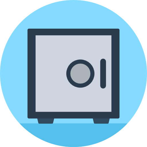 Safe box icon