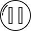 Pause button biểu tượng 64x64
