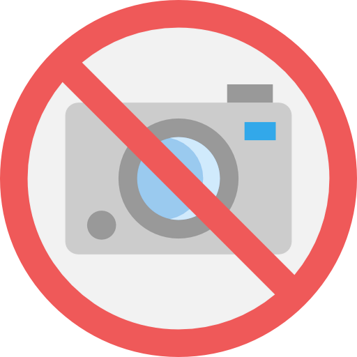 No camera icon
