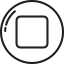 Stop button icon 64x64