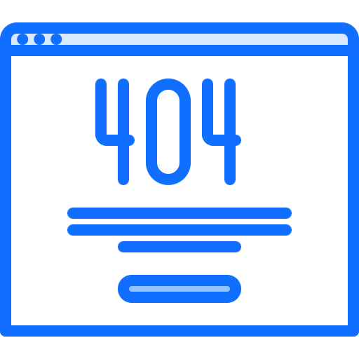 404 error icon