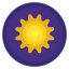 Sun icon 64x64