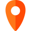 Location pin biểu tượng 64x64