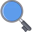 Magnifying glass ícone 64x64