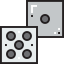 Игральная кость иконка 64x64