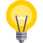 Light bulb icon 64x64