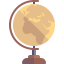Earth globe icon 64x64