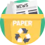 Paper bin アイコン 64x64
