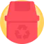 Trash bin Ikona 64x64