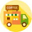 Coffee truck icon 64x64