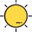 Sun icon 64x64