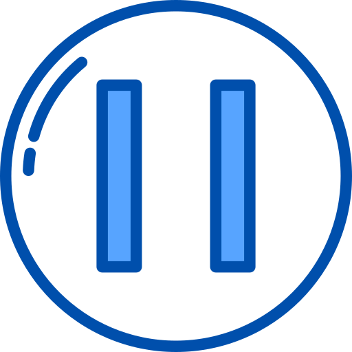 Pause button biểu tượng