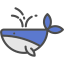 Whale icon 64x64