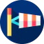 Wind sign icon 64x64