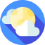 Cloudy night іконка 64x64