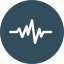 Sound waves icon 64x64