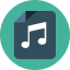 Music file icon 64x64