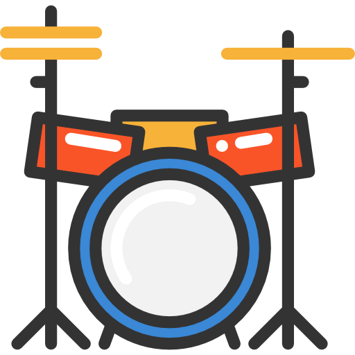 Drum set icon