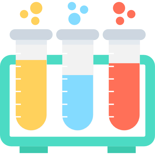 Test tubes icon