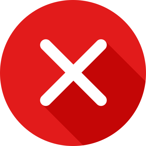 X button icon