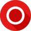 Circle button icon 64x64