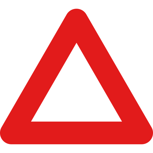 Triangle button icon