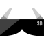 3d glasses Ikona 64x64