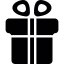 Gift frontal view icon 64x64
