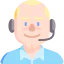 Call center agent icon 64x64