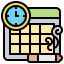 Schedule icon 64x64