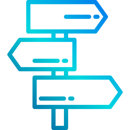 Signpost icon