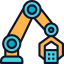 Industrial robot icon 64x64